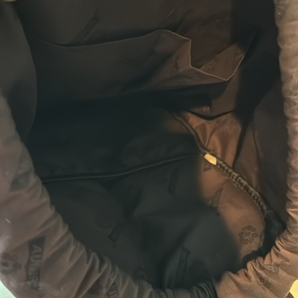 Auger Canvas Backpack Gray Travel Shoulder Bag School Adjustable - Picture 3 of 8